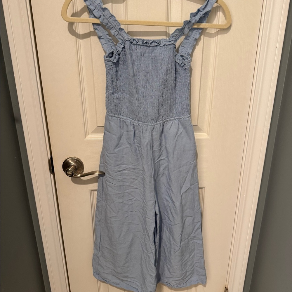 Chelsea & Violet Light Blue Kids Romper